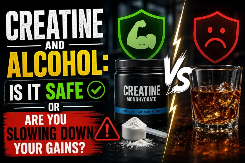 creatine and alchohol