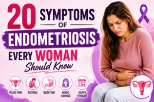 20 Symptoms of endometriosis every woman should know