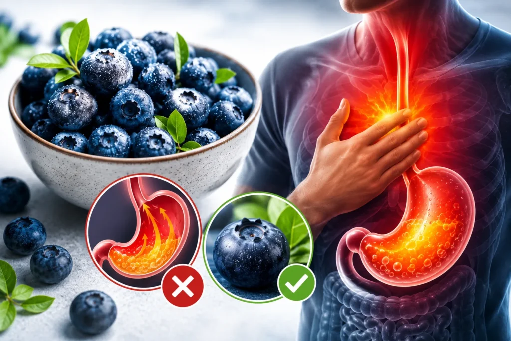 Can Blueberries Cause Acid Reflux or Heartburn
