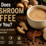 what does mushroom coffee do for you?