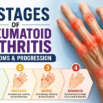 4 stages of rheumatoid Arthritis