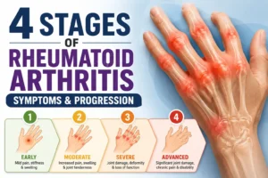 4 stages of rheumatoid Arthritis