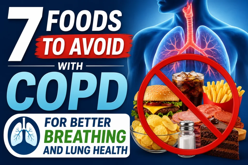7 foods to avoid with COPD