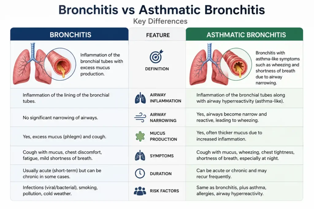 How to differentiate between asthma and bronchiolitis