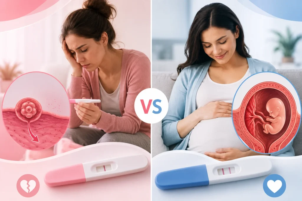 chemical pregnancy vs clinical pregnancy